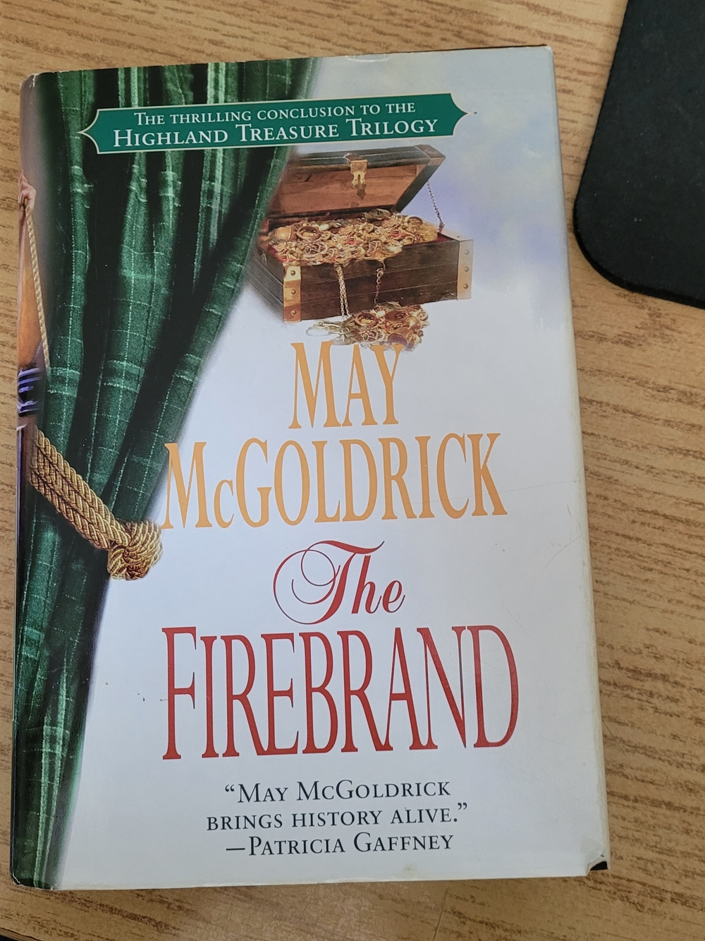 May McGoldrick The Firebrand Hardcover Book